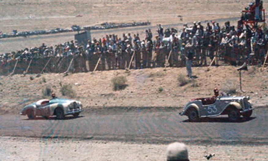 Bill Parsons / Jim Mourning — Willow Springs, 1954 (?)
